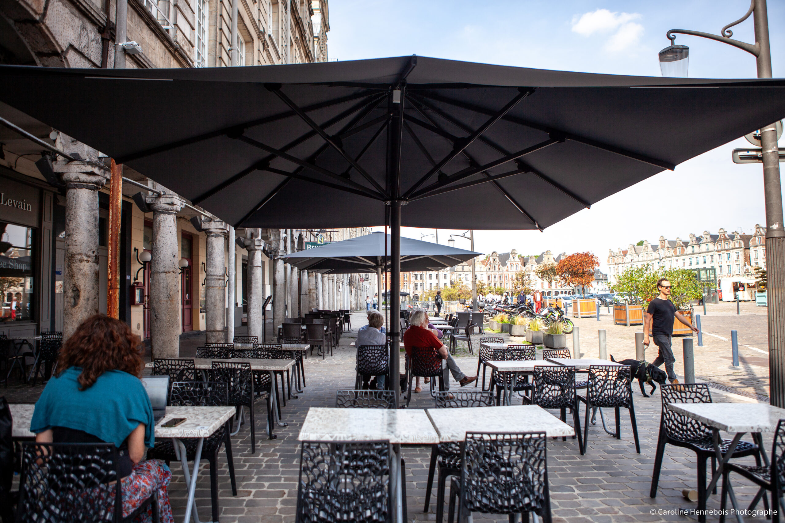 Les Grands Parasols pour Terrasse de Restaurant :